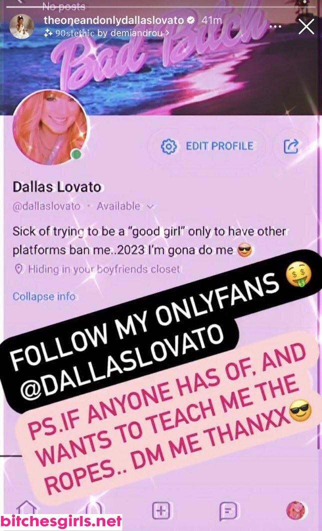 Dallas Lovato - Onlyfans Leaked Naked Photos